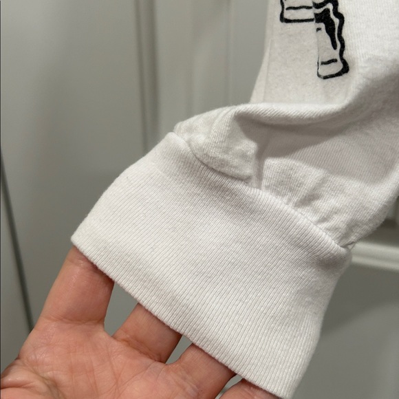 Vans Classic White Long Sleeve Tee - Picture 5 of 7